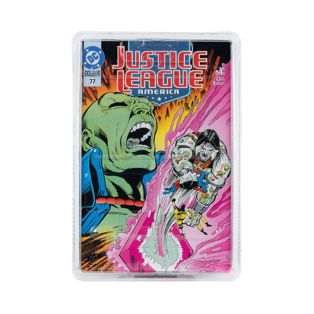 McFarlane DC Direct Page Punchers Wave 12 Martian Manhunter (Justice League #77) Action Figure with Comic