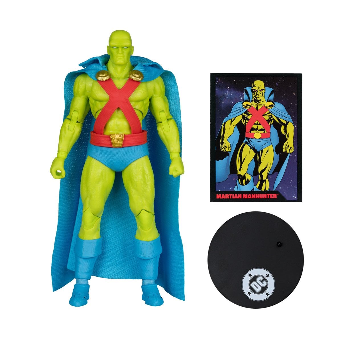 McFarlane DC Direct Page Punchers Wave 12 Martian Manhunter (Justice League #77) Action Figure with Comic