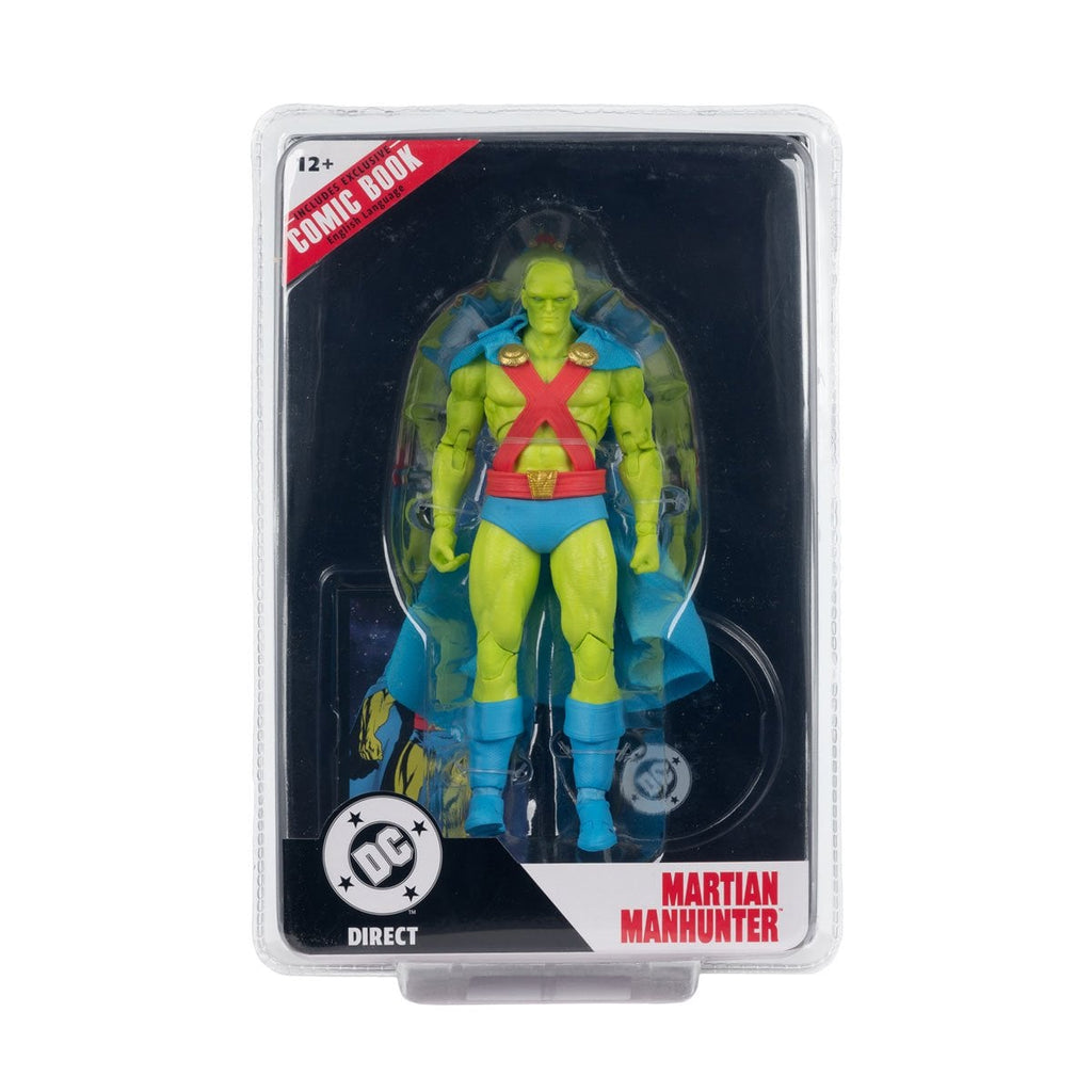 McFarlane DC Direct Page Punchers Wave 12 Martian Manhunter (Justice League #77) Action Figure with Comic