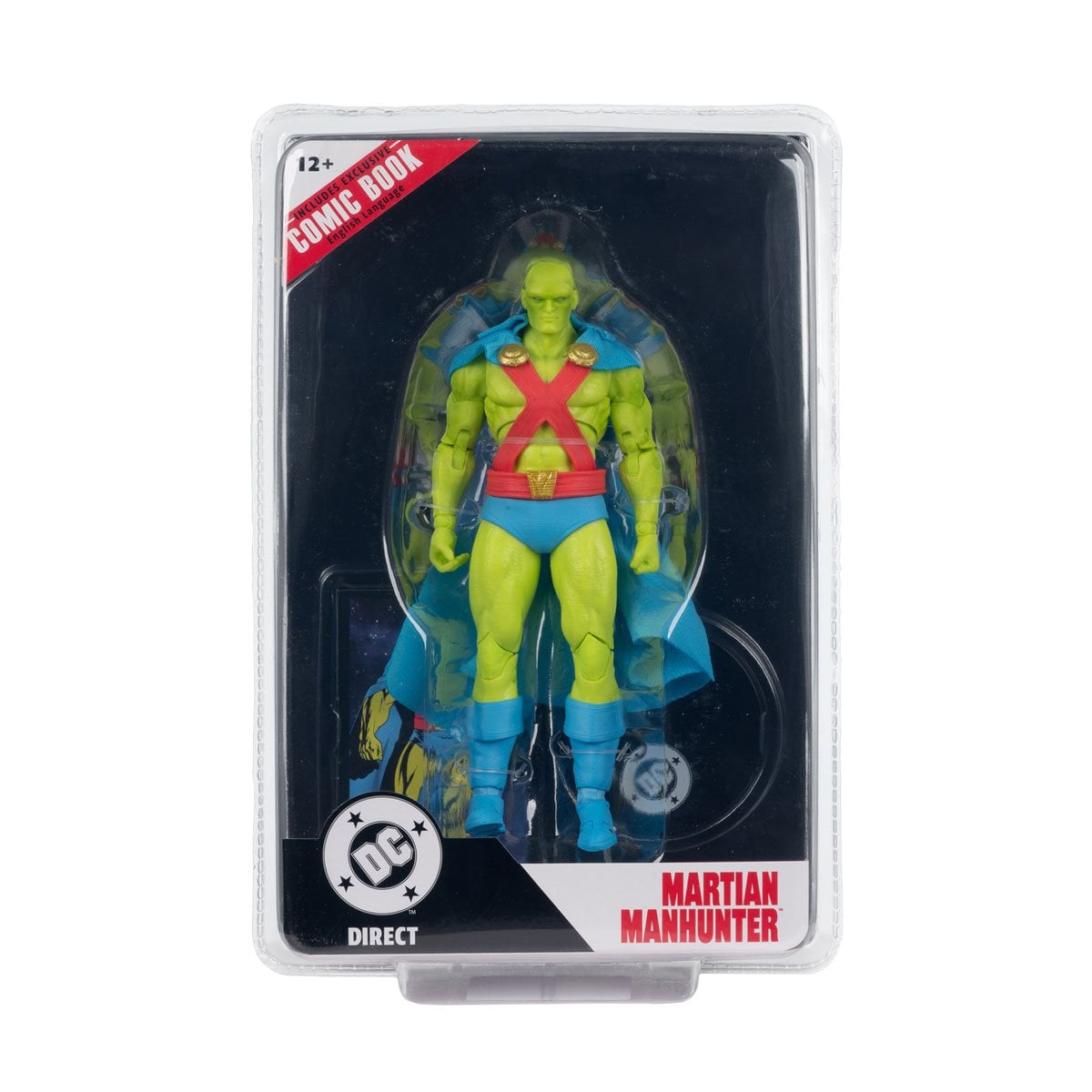 McFarlane DC Direct Page Punchers Wave 12 Martian Manhunter (Justice League #77) Action Figure with Comic