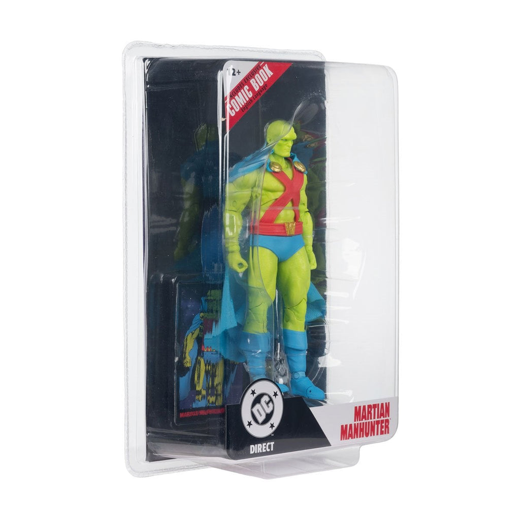 McFarlane DC Direct Page Punchers Wave 12 Martian Manhunter (Justice League #77) Action Figure with Comic