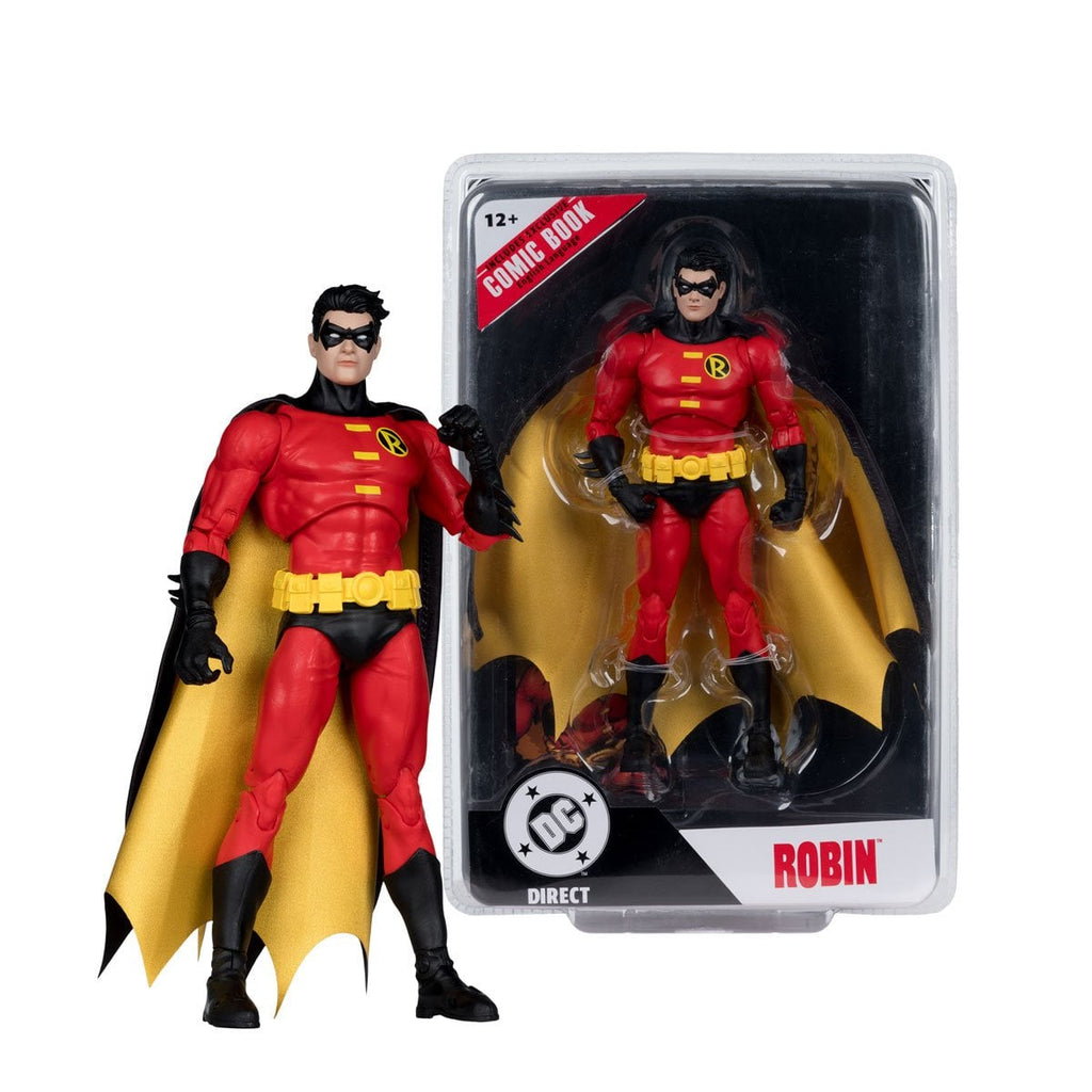 McFarlane DC Direct Page Punchers Wave 12 Robin (Teen Titans #41) Action Figure with Comic