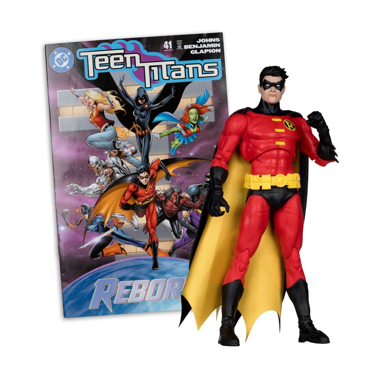 McFarlane DC Direct Page Punchers Wave 12 Robin (Teen Titans #41) Action Figure with Comic
