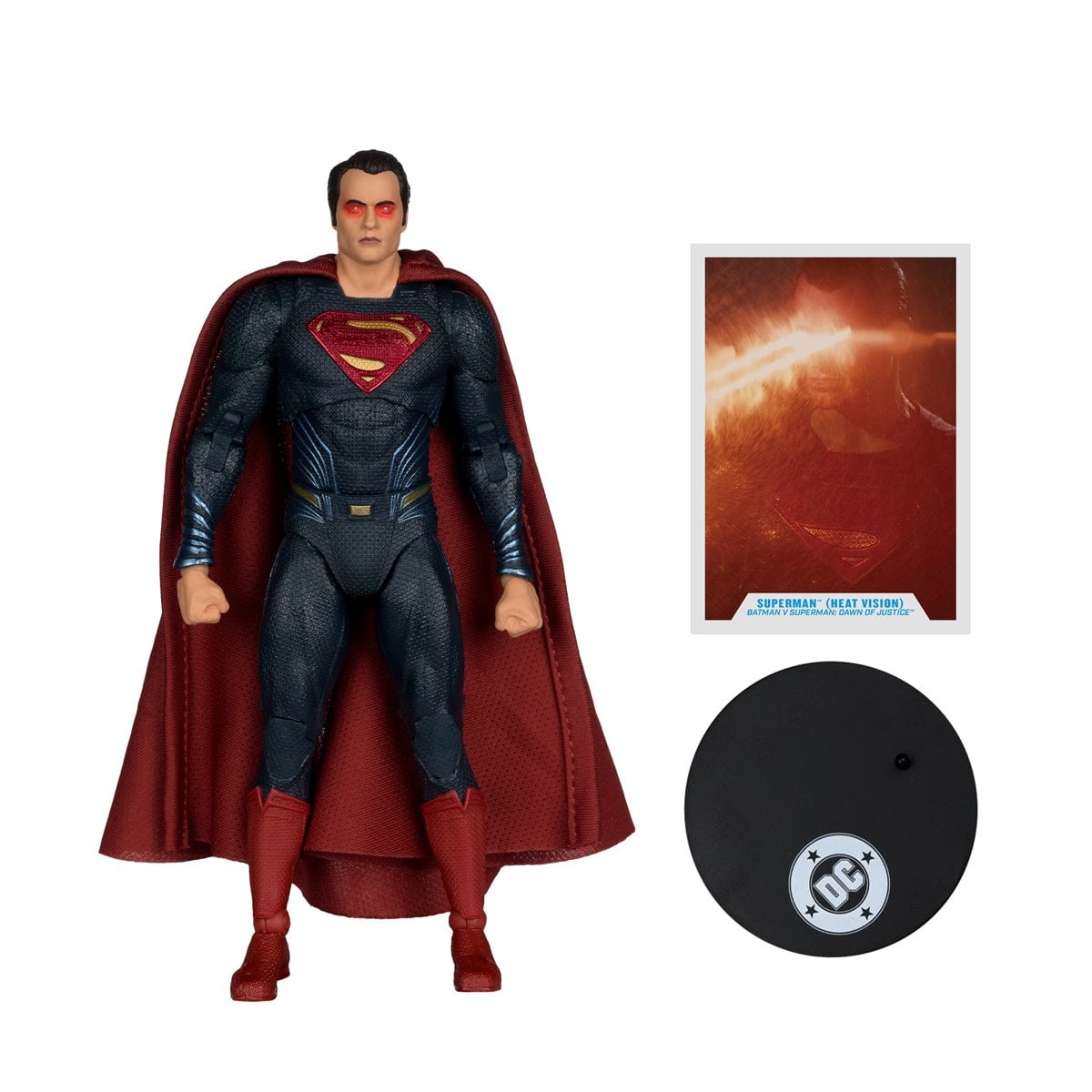 McFarlane DC Multiverse Superman (Heat Vision) Batman v Superman Theatrical Wave 4 Action Figure