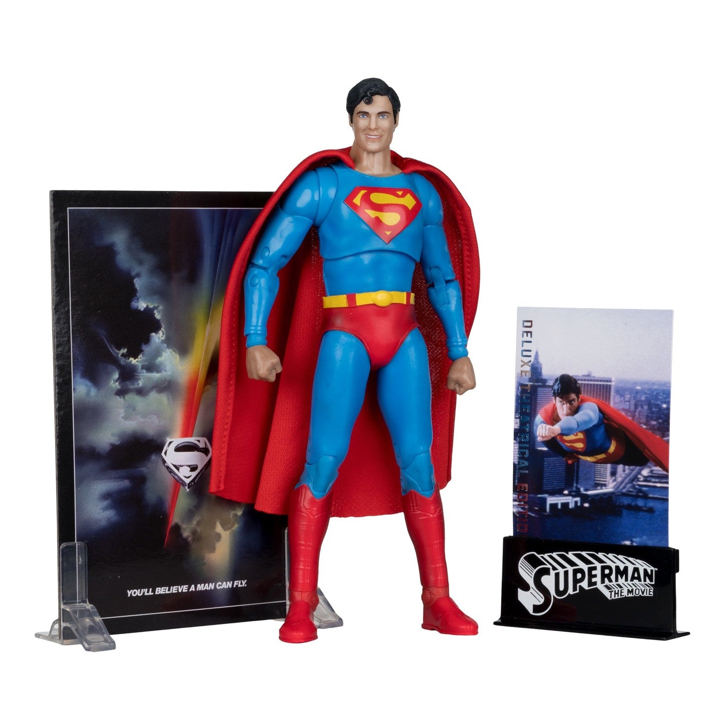 McFarlane DC Multiverse Superman (Superman: The Movie) Deluxe Theatrical Edition Action Figure