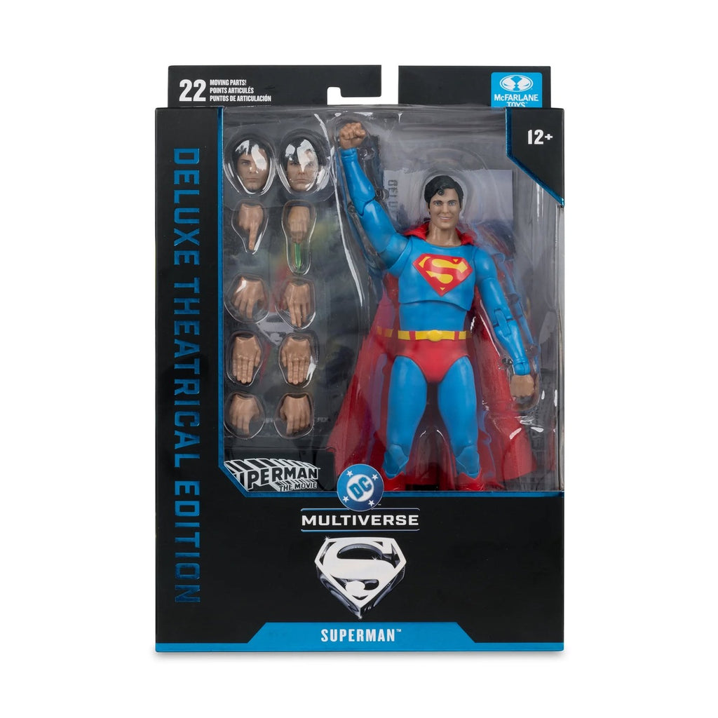 McFarlane DC Multiverse Superman (Superman: The Movie) Deluxe Theatrical Edition Action Figure