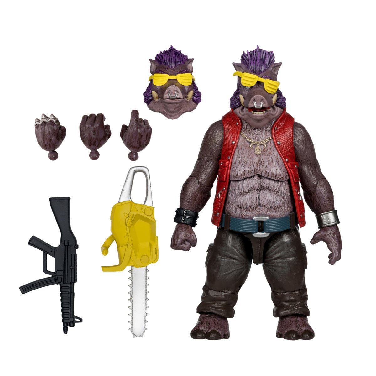 McFarlane Teenage Mutant Ninja Turtles Page Punchers Wave 2 Bebop 5-Inch Scale Action Figure with Comic