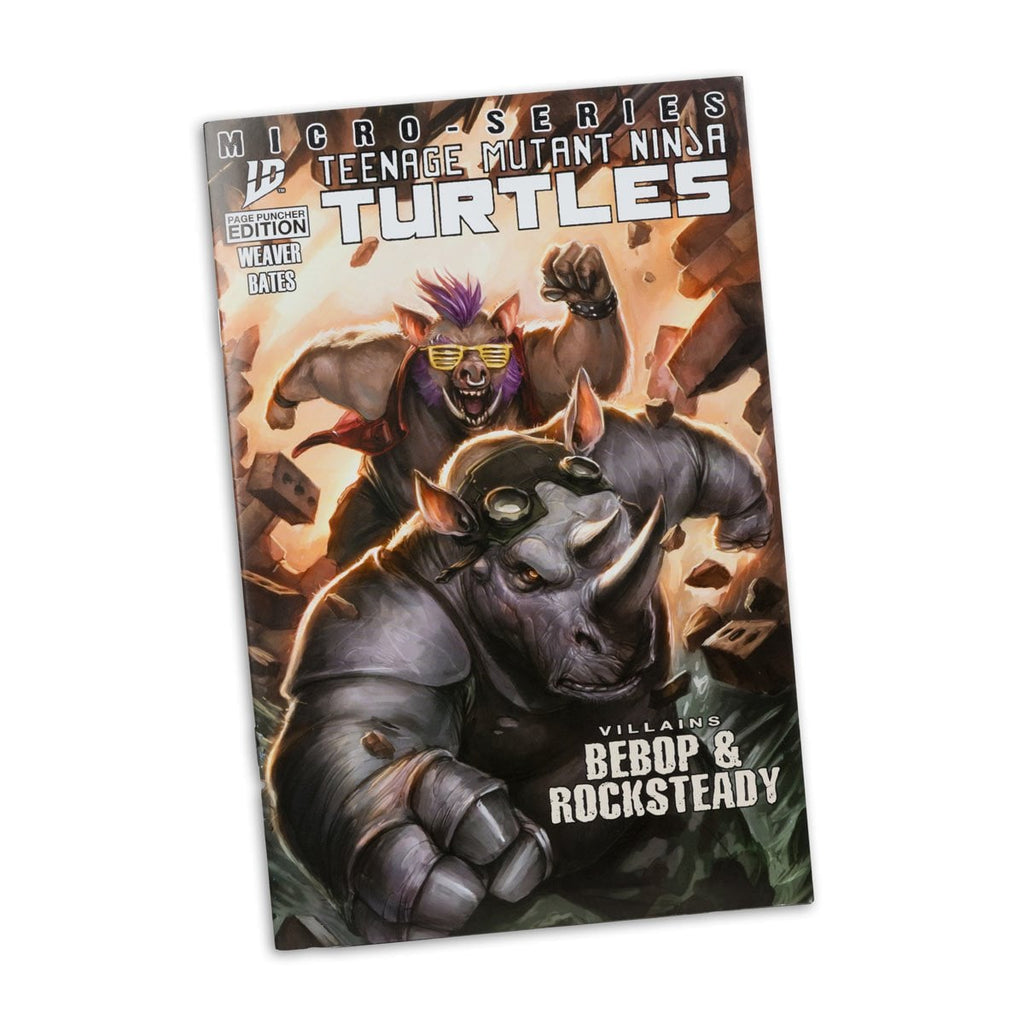 McFarlane Teenage Mutant Ninja Turtles Page Punchers Wave 2 Bebop 5-Inch Scale Action Figure with Comic