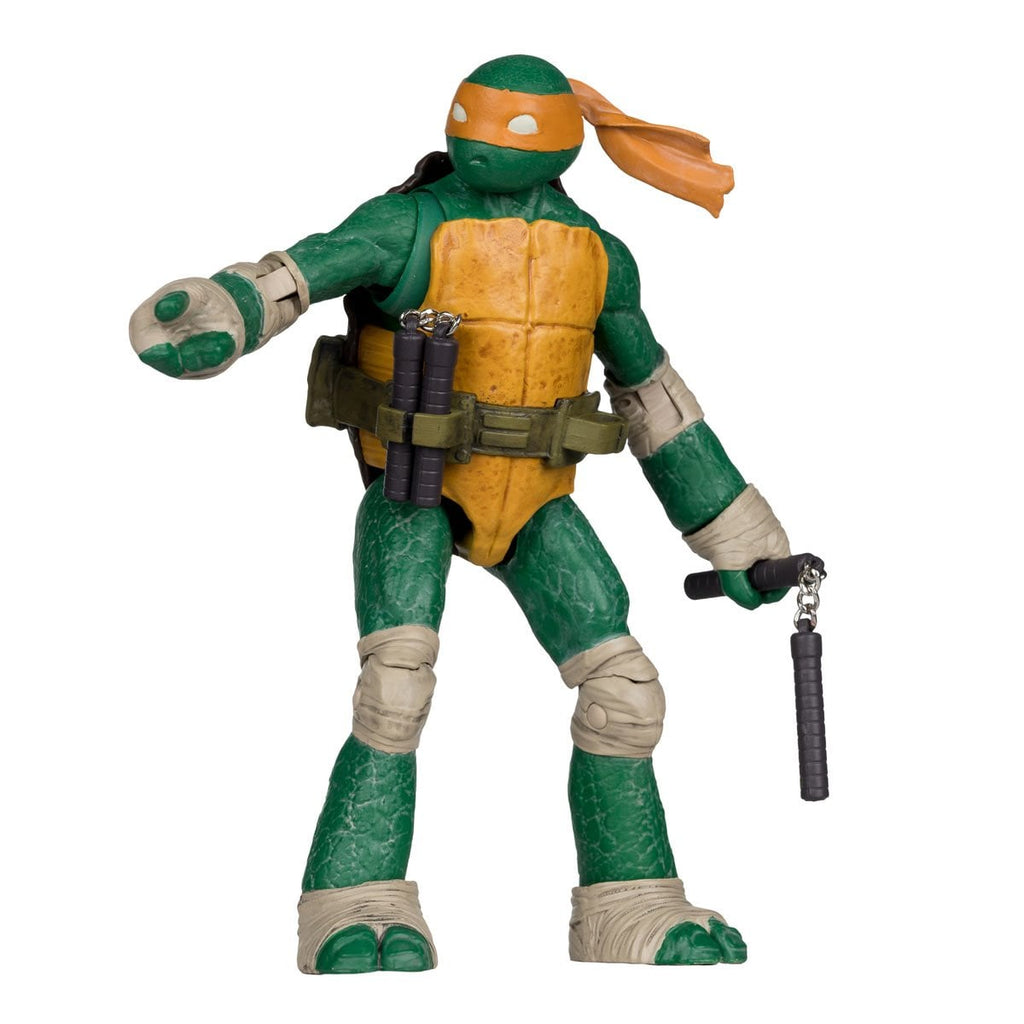 McFarlane Teenage Mutant Ninja Turtles Page Punchers Wave 2 Michelangelo 5-Inch Scale Action Figure with Comic