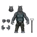 McFarlane Teenage Mutant Ninja Turtles Page Punchers Wave 2 Rocksteady 5-Inch Scale Action Figure with Comic