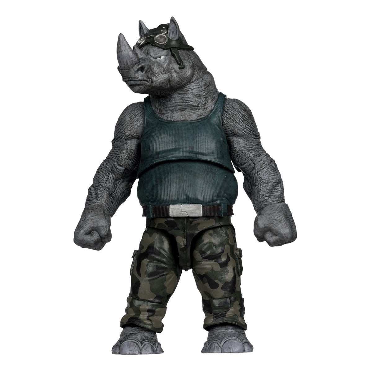 McFarlane Teenage Mutant Ninja Turtles Page Punchers Wave 2 Rocksteady 5-Inch Scale Action Figure with Comic