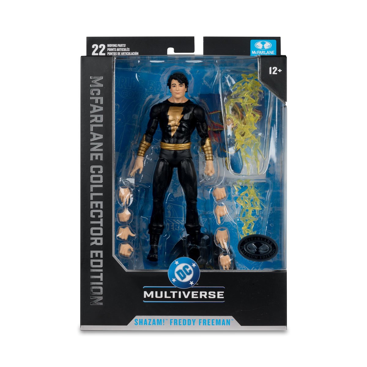 McFarlane DC Multiverse Collector Edition Wave 14 Shazam! Freddy Freeman (Platinum Edition Chase) Action Figure