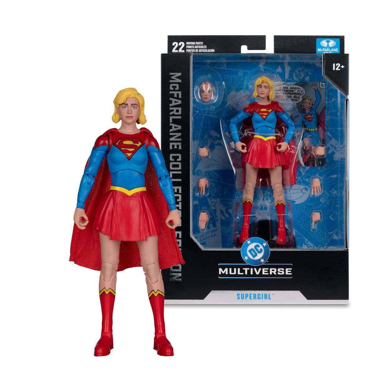 McFarlane DC Multiverse Collector Edition Wave 14 Supergirl (Platinum Edition Chase) Action Figure