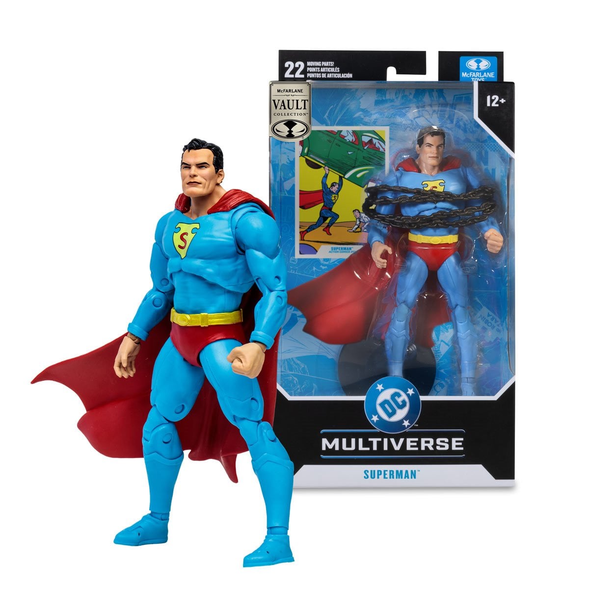 McFarlane Vault Collection Wave 1 Superman Action Comics #1 7-Inch Scale Action Figure