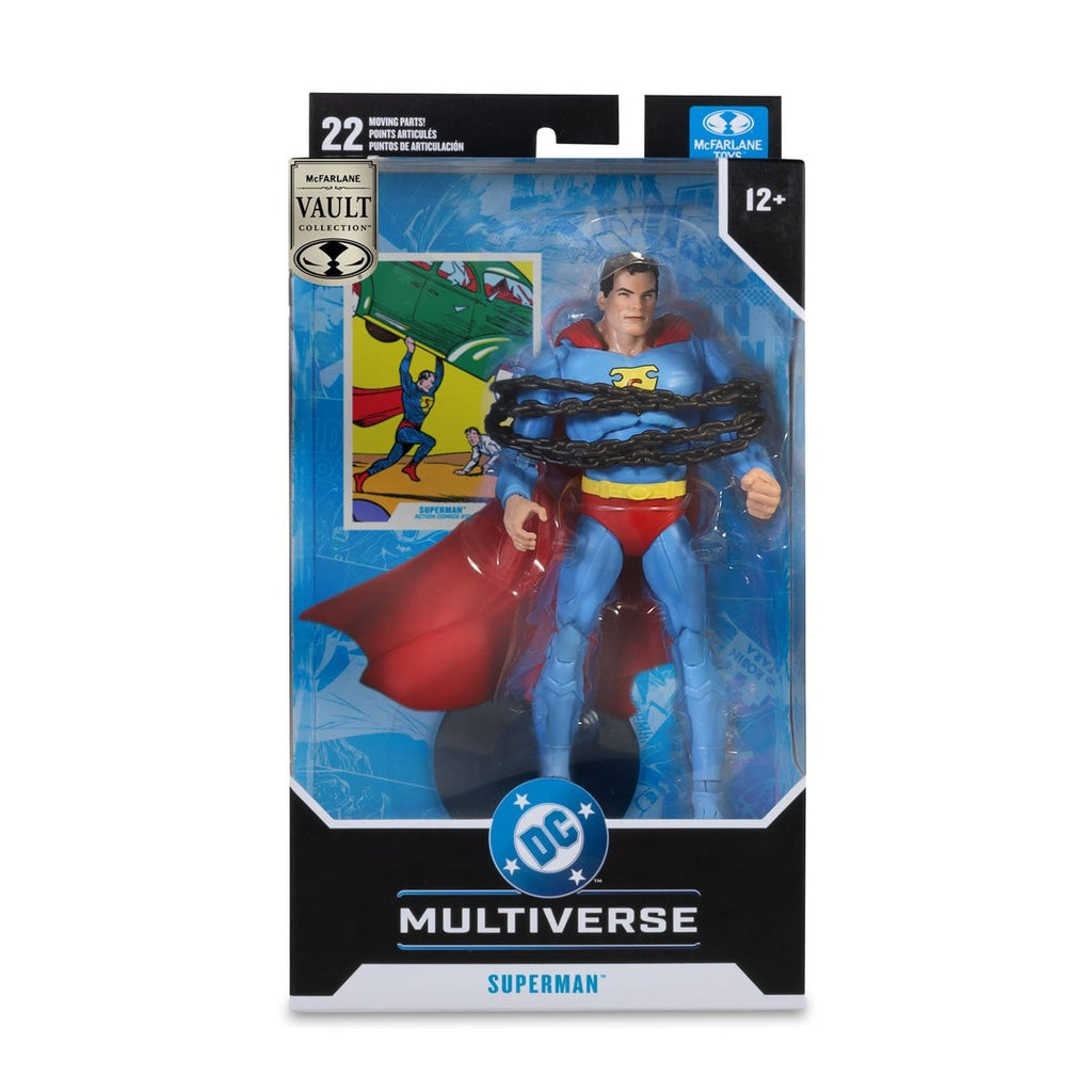 McFarlane Vault Collection Wave 1 Superman Action Comics #1 7-Inch Scale Action Figure