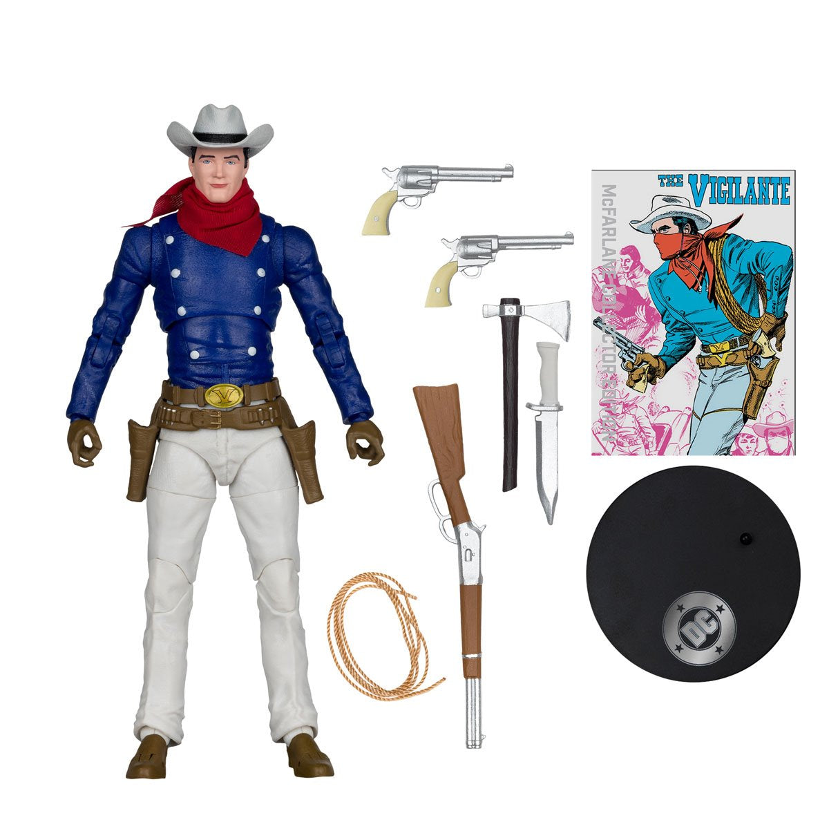 McFarlane DC Multiverse Collector Edition Wave 14 Vigilante (Platinum Edition Chase) Action Figure