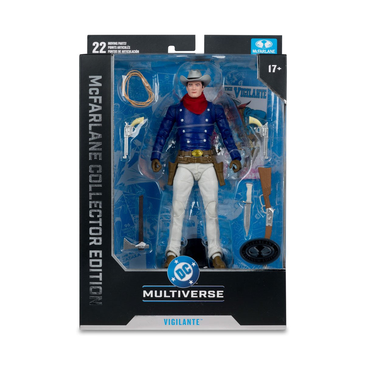 McFarlane DC Multiverse Collector Edition Wave 14 Vigilante (Platinum Edition Chase) Action Figure