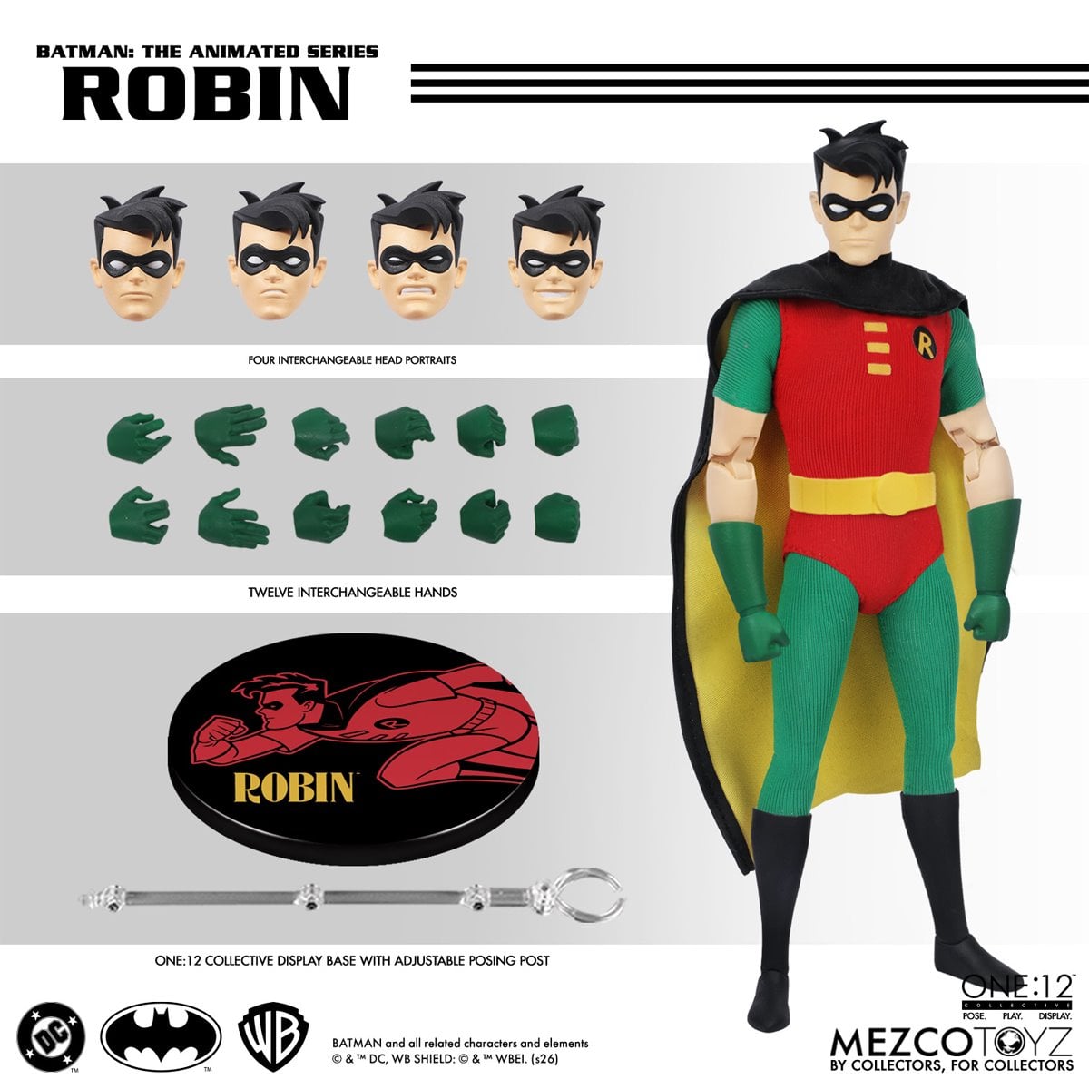 Mezco Batman: The Animated Series Robin One:12 Collective Action Figure