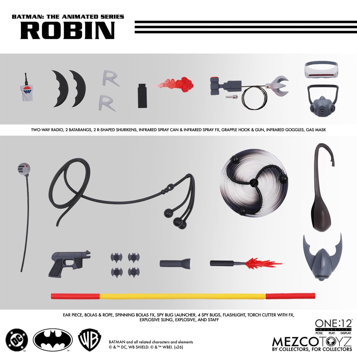 Mezco Batman: The Animated Series Robin One:12 Collective Action Figure