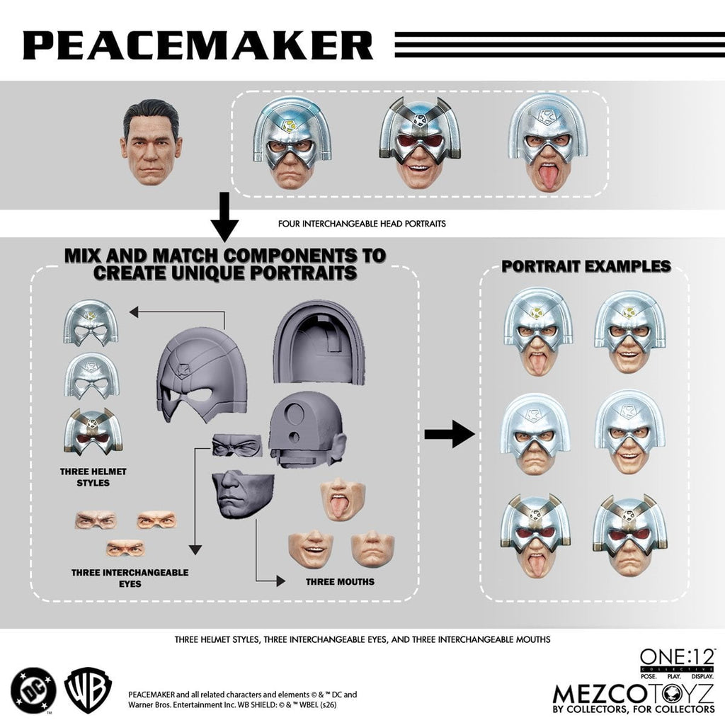 Mezco Peacemaker One:12 Collective Action Figure
