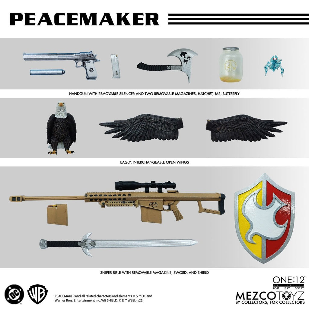 Mezco Peacemaker One:12 Collective Action Figure