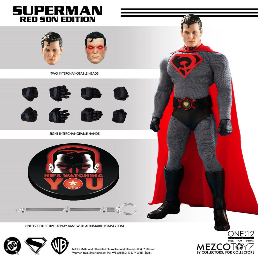 Mezco Superman: Red Son Edition One:12 Collective Action Figure