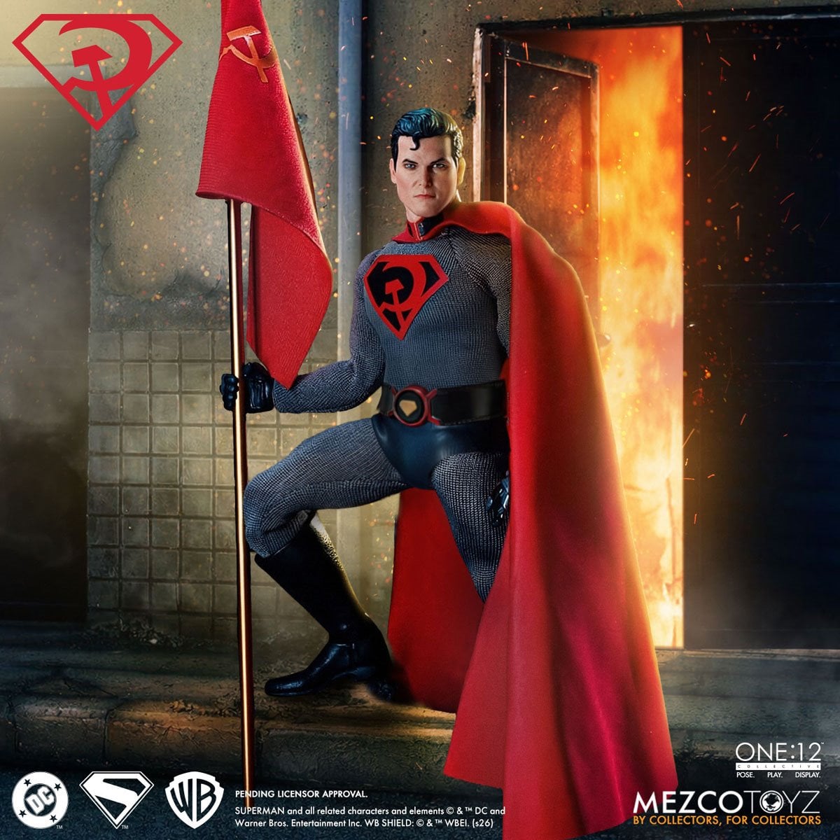 Mezco Superman: Red Son Edition One:12 Collective Action Figure