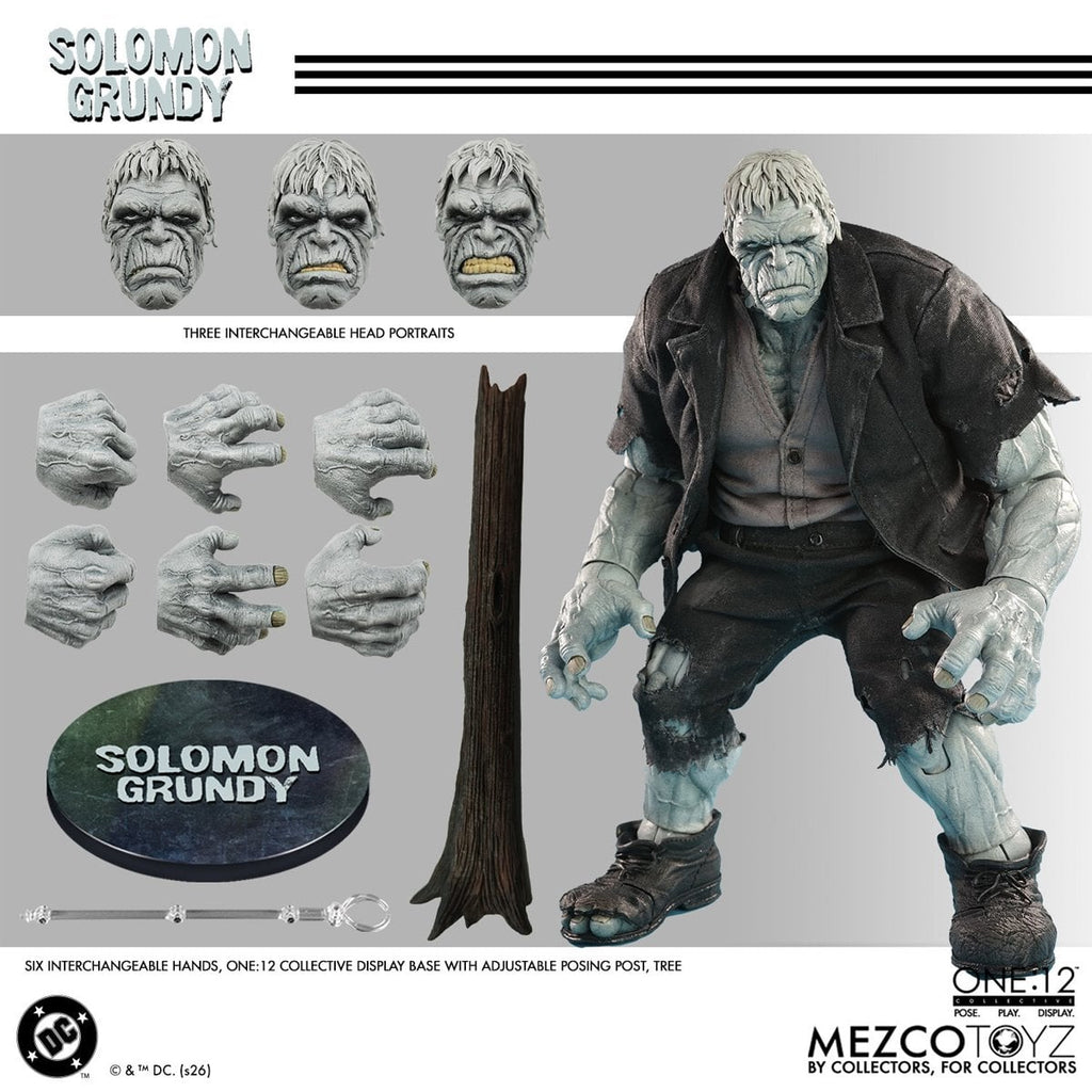 Mezco DC Comics Solomon Grundy One:12 Collective Action Figure