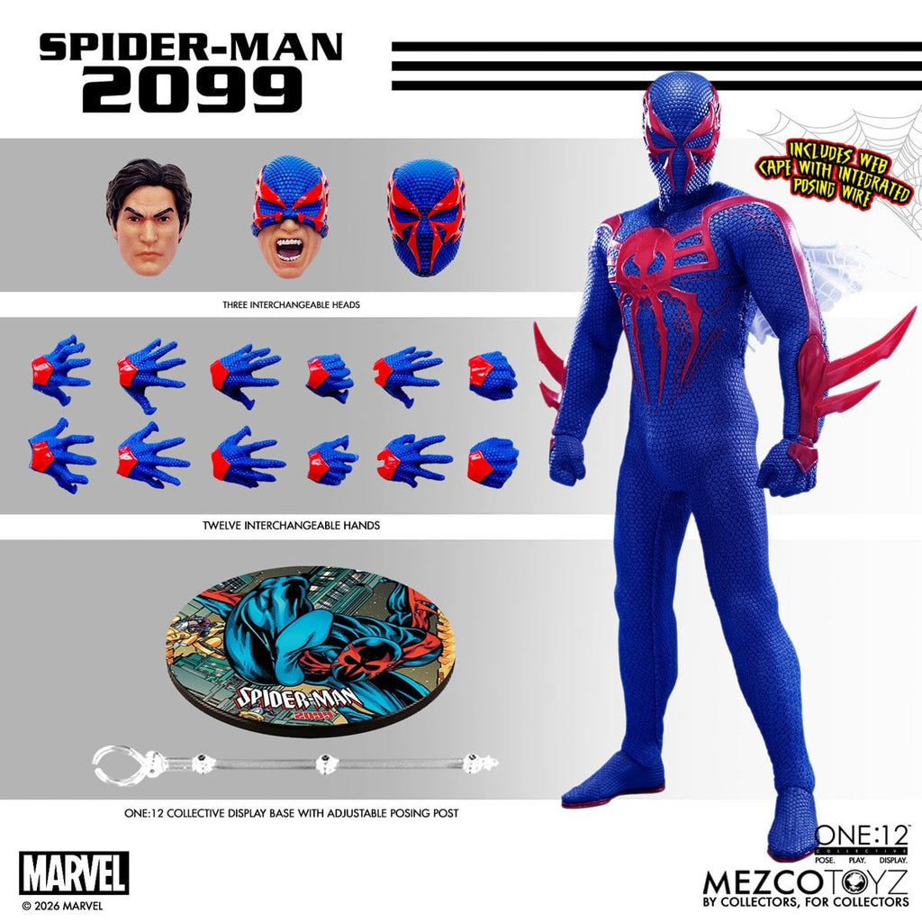 Mezco Spider-Man 2099 One:12 Collective Action Figure