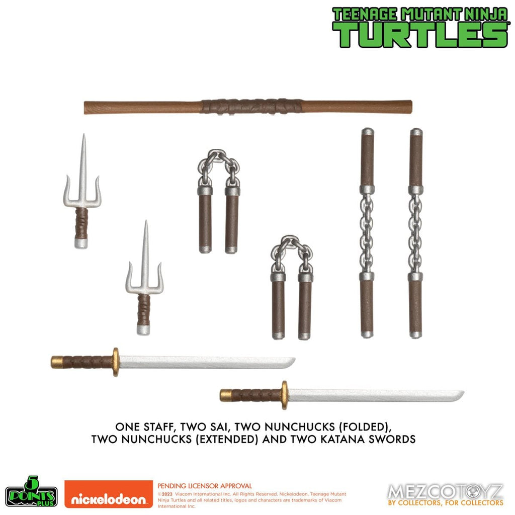 Mezco Teenage Mutant Ninja Turtles 5 Points Deluxe Box Set