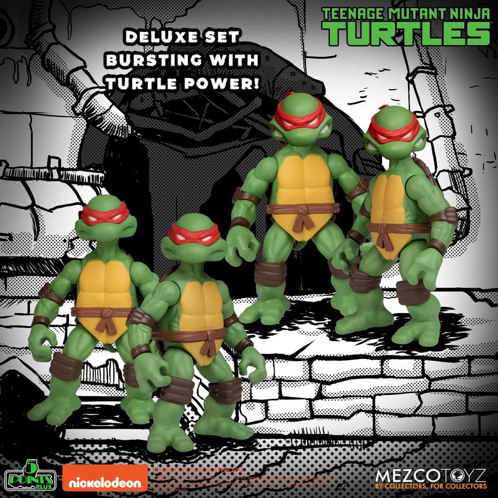 Mezco Teenage Mutant Ninja Turtles 5 Points Deluxe Box Set