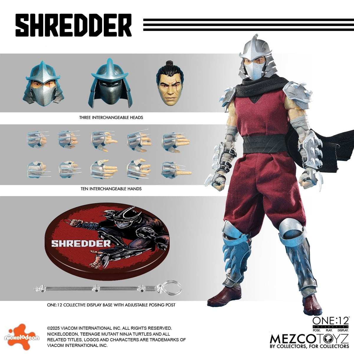 Mezco Teenage Mutant Ninja Turtles Shredder One:12 Collective Action Figure