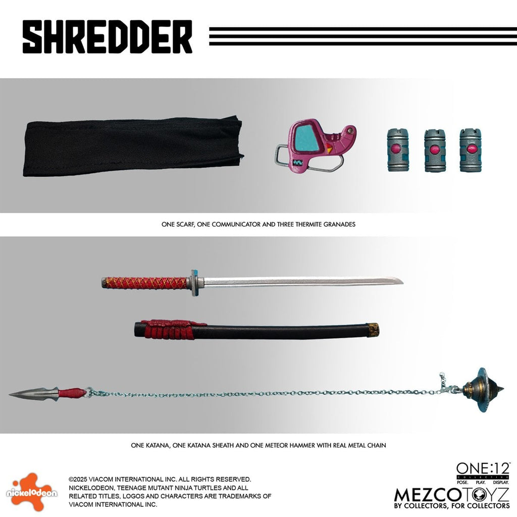 Mezco Teenage Mutant Ninja Turtles Shredder One:12 Collective Action Figure