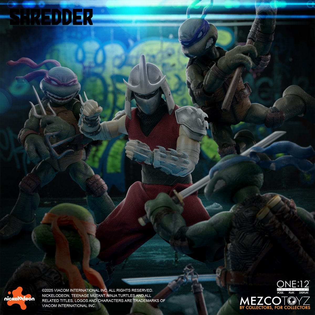 Mezco Teenage Mutant Ninja Turtles Shredder One:12 Collective Action Figure