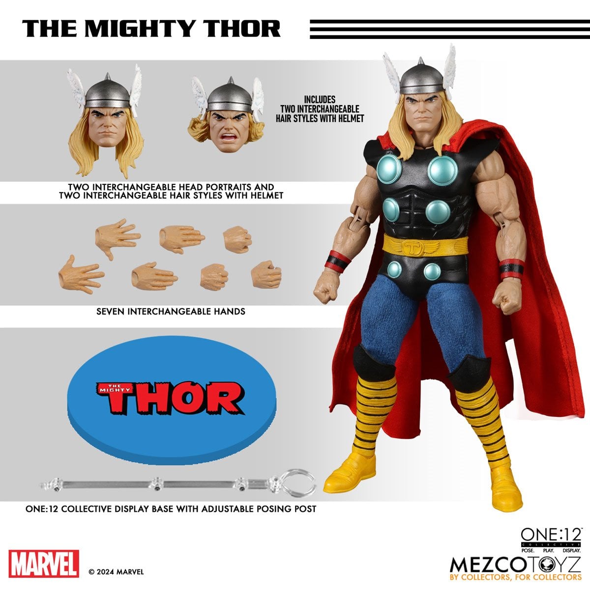 Mezco The Mighty Thor One:12 Collective Action Figure - ReRun