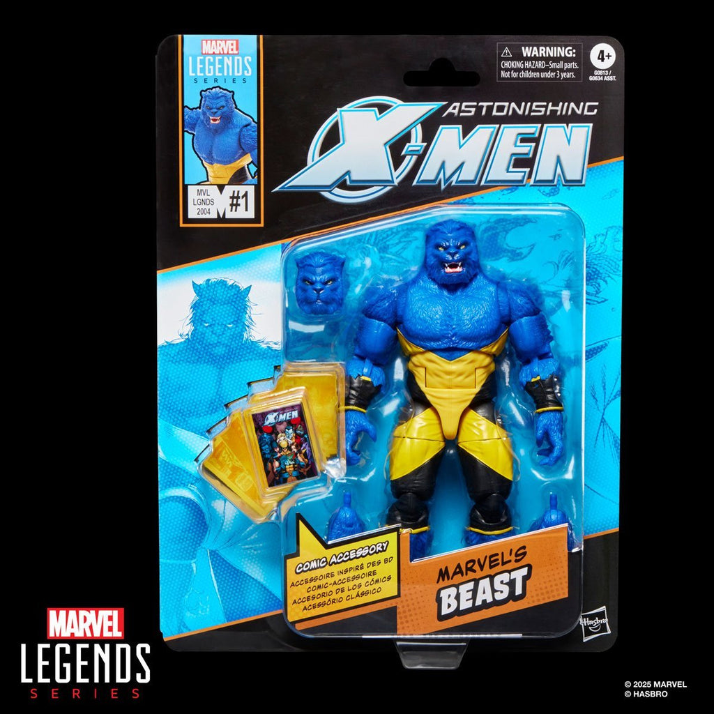Marvel Legends Series Beast Astonishing X-Men 6-Inch Action Figure