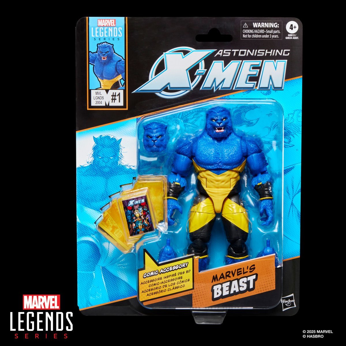 Marvel Legends Series Beast Astonishing X-Men 6-Inch Action Figure