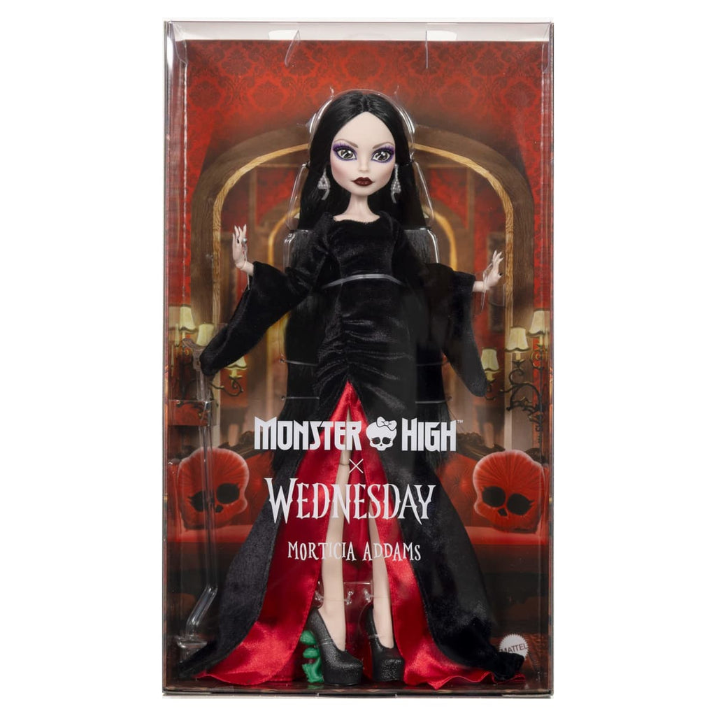 Monster High x Wednesday Morticia Addams Doll