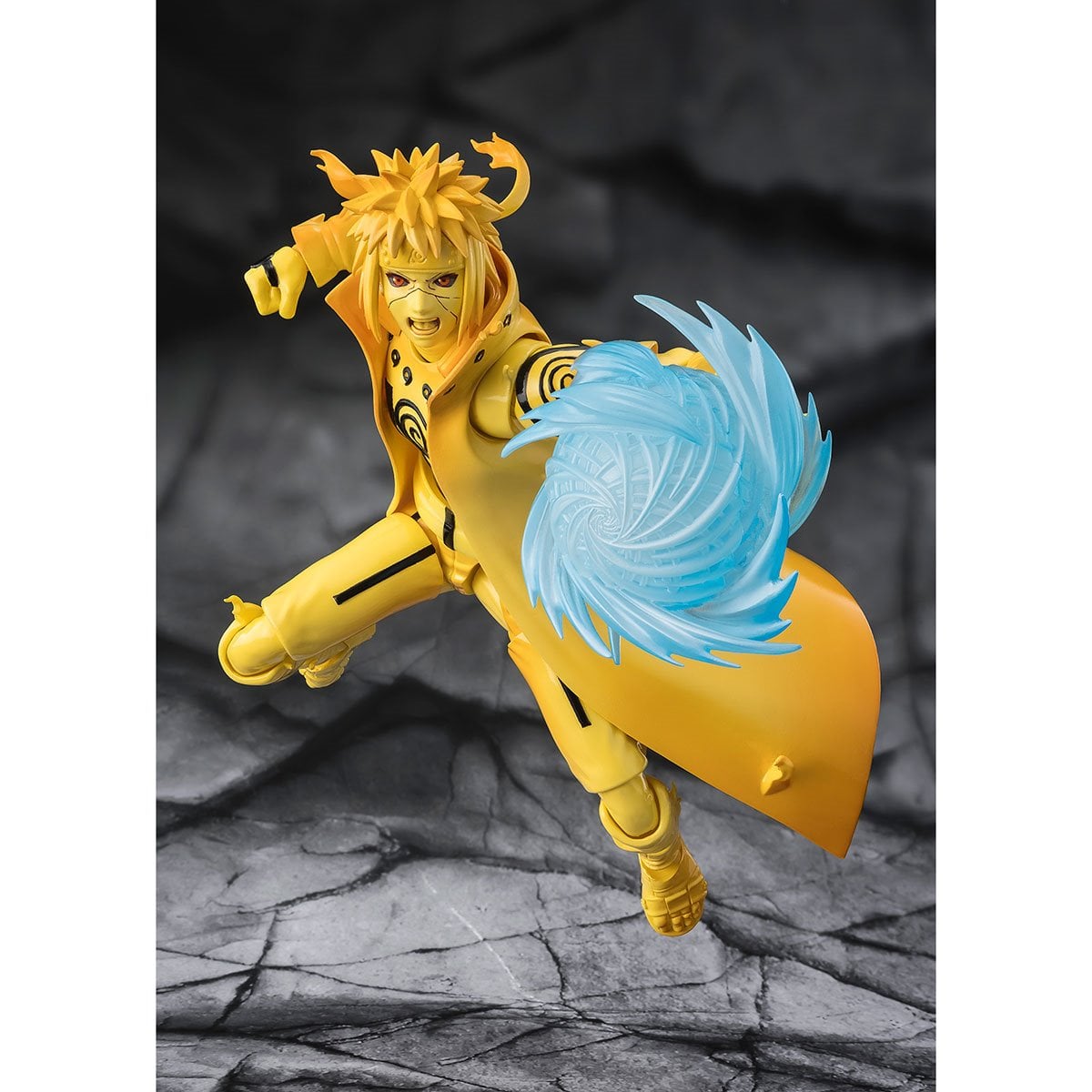 S.H.Figuarts Naruto Minato Namikaze Kurama Link Mode Bond of Light That Shatters Darkness Action Figure