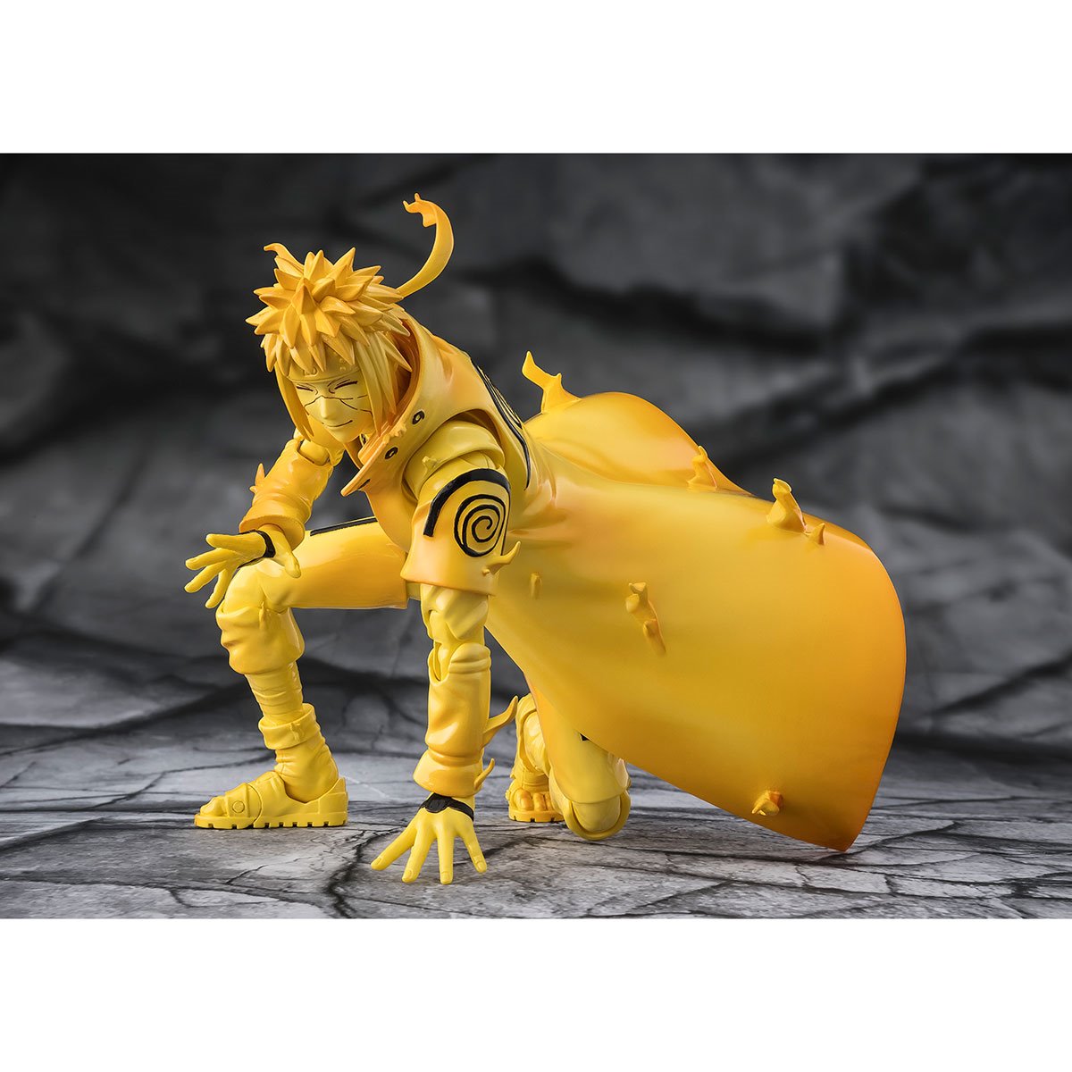 S.H.Figuarts Naruto Minato Namikaze Kurama Link Mode Bond of Light That Shatters Darkness Action Figure