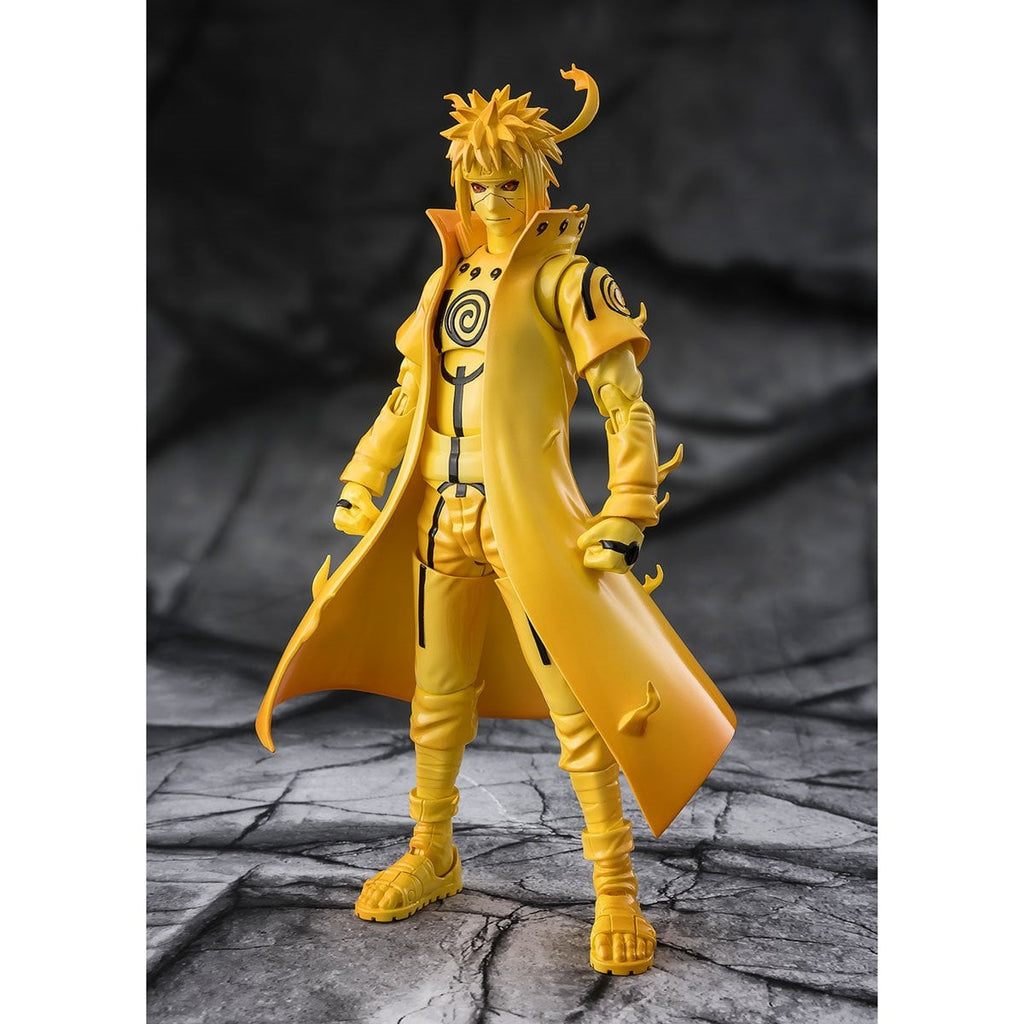 S.H.Figuarts Naruto Minato Namikaze Kurama Link Mode Bond of Light That Shatters Darkness Action Figure