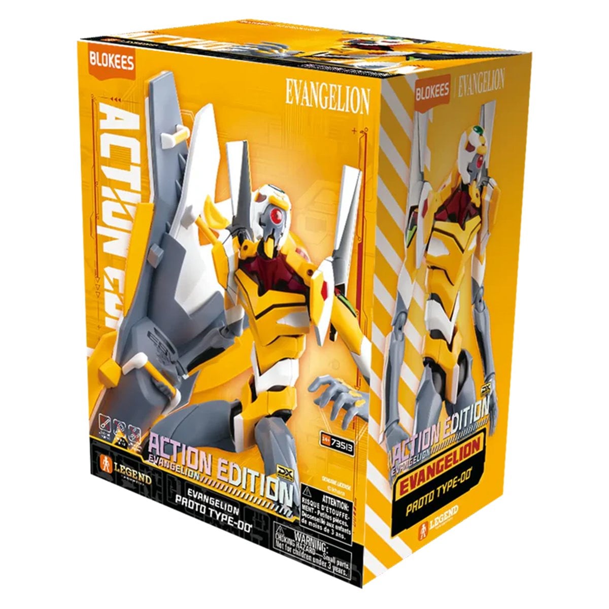 Blokees Neon Genesis Evangelion Proto Type-00 Action Edition Model Kit