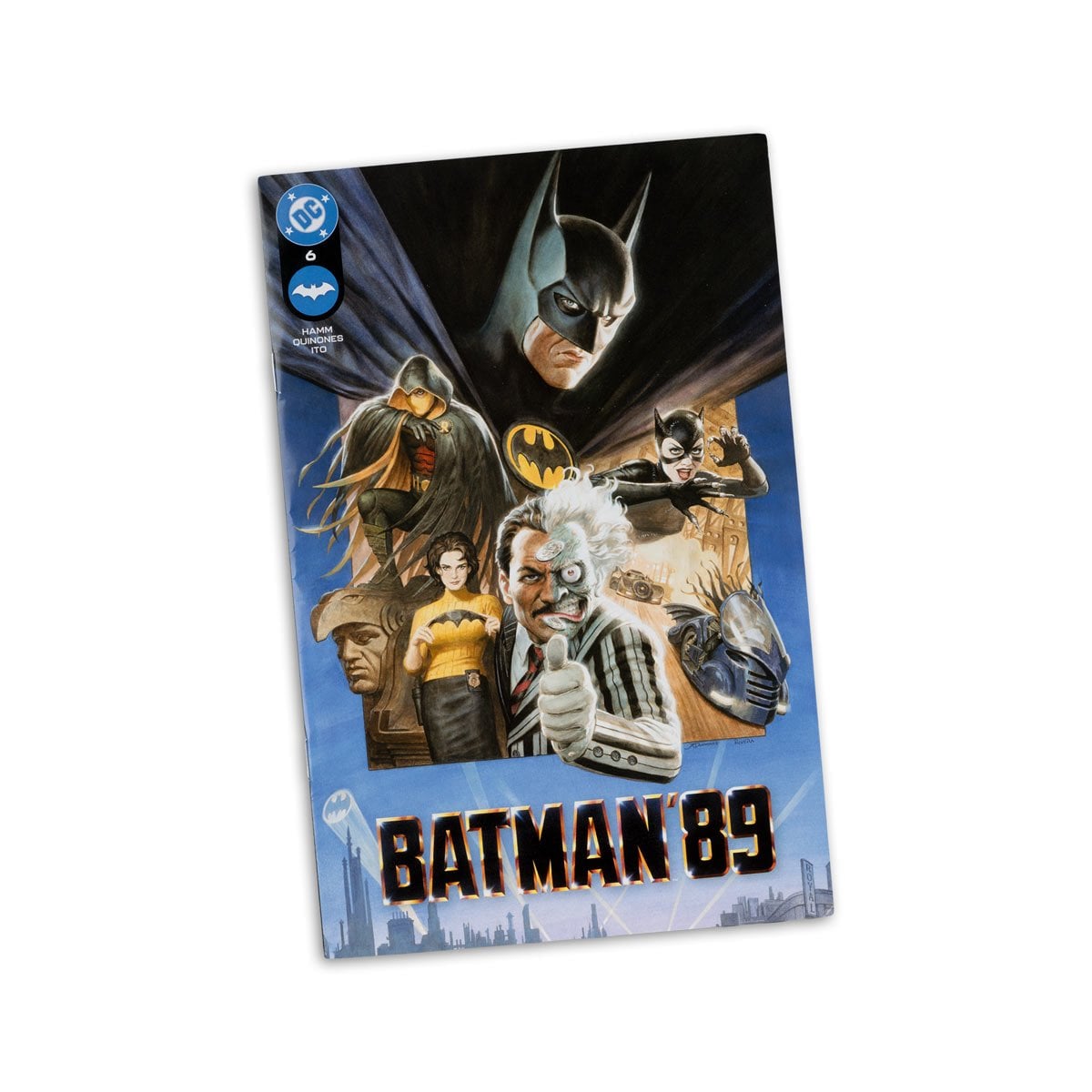 McFarlane Page Punchers W13 Batman 89 7-Inch Figure with Comic Book