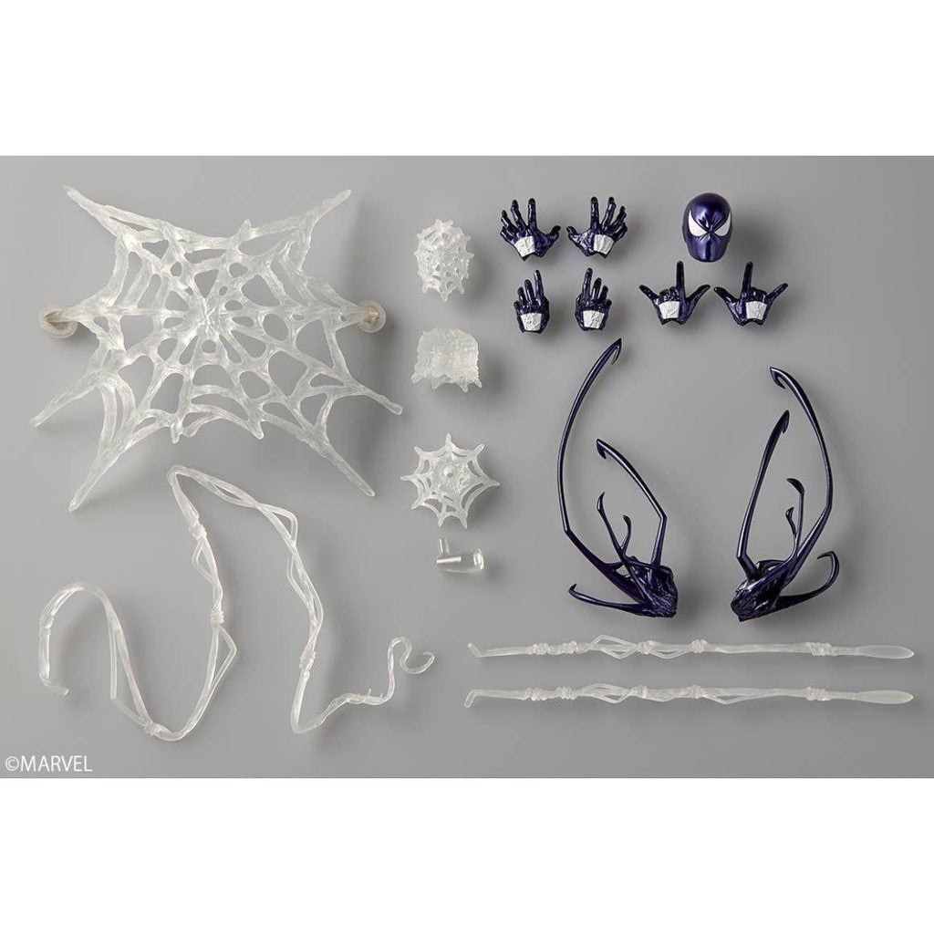 Revoltech Amazing Yamaguchi Symbiote Spider-Man (Purple Version) Action Figure