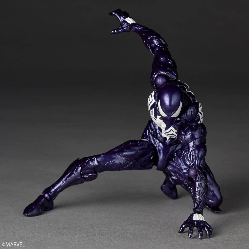 Revoltech Amazing Yamaguchi Symbiote Spider-Man (Purple Version) Action Figure