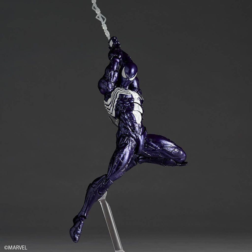 Revoltech Amazing Yamaguchi Symbiote Spider-Man (Purple Version) Action Figure