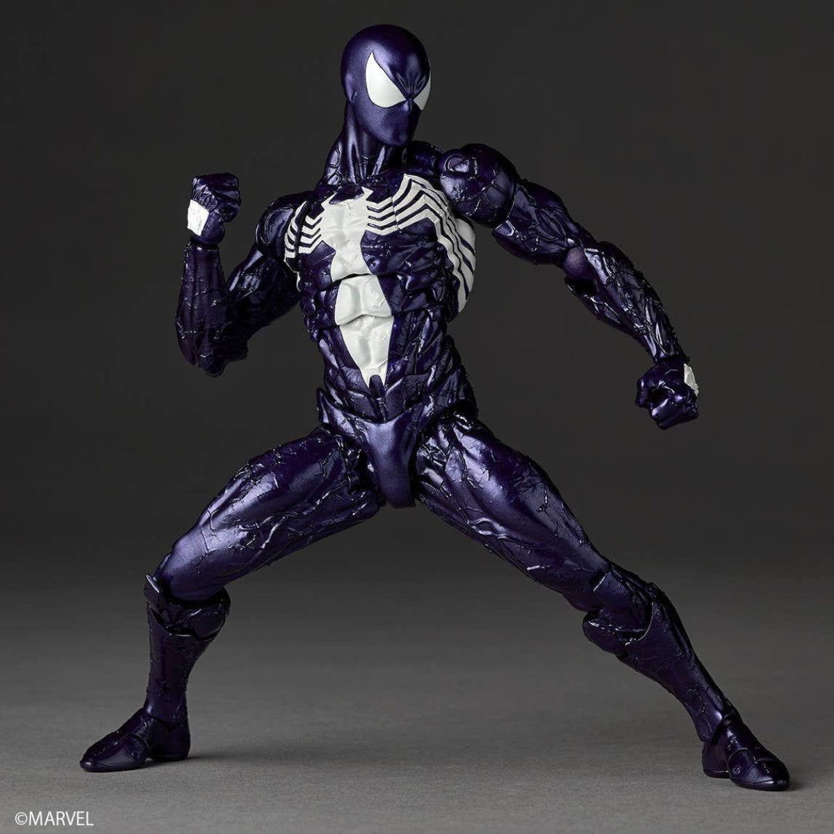 Revoltech Amazing Yamaguchi Symbiote Spider-Man (Purple Version) Action Figure