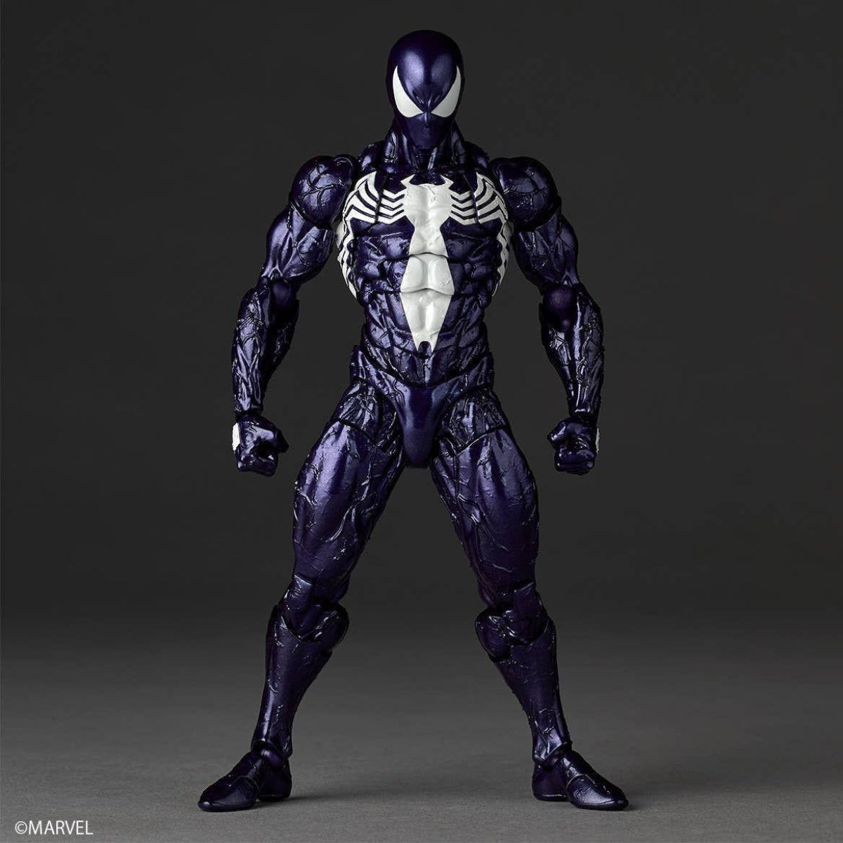 Revoltech Amazing Yamaguchi Symbiote Spider-Man (Purple Version) Action Figure