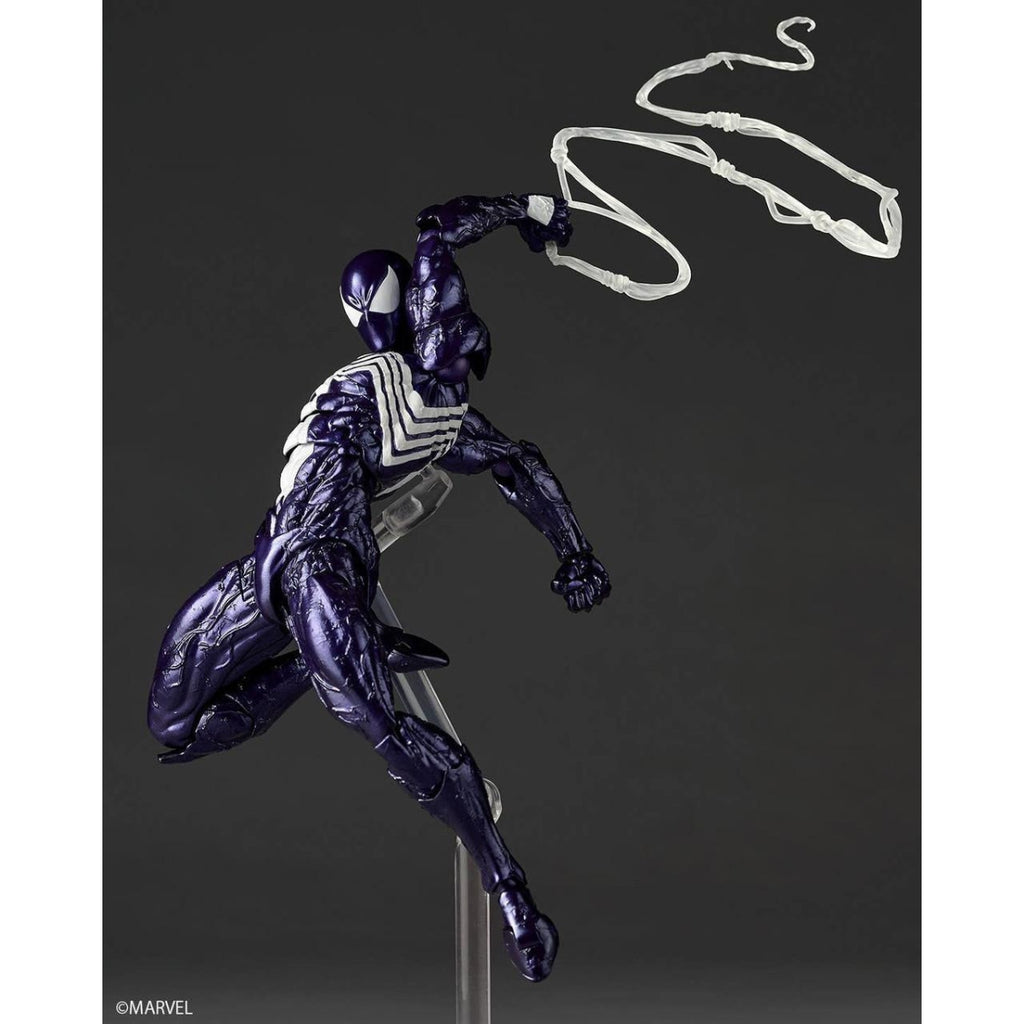 Revoltech Amazing Yamaguchi Symbiote Spider-Man (Purple Version) Action Figure