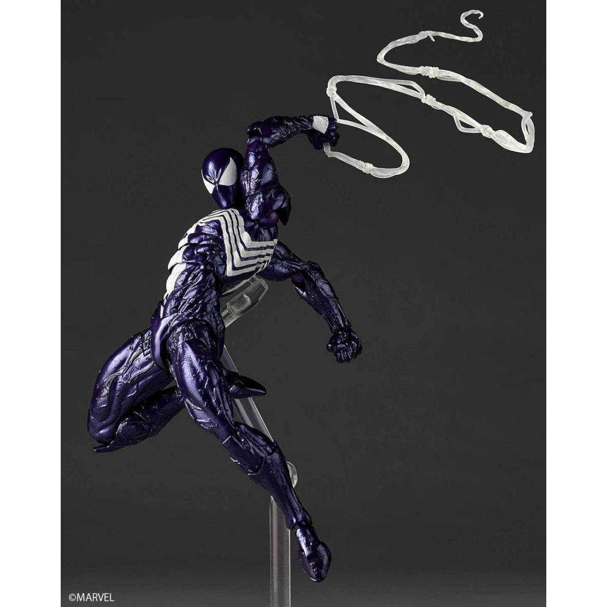 Revoltech Amazing Yamaguchi Symbiote Spider-Man (Purple Version) Action Figure